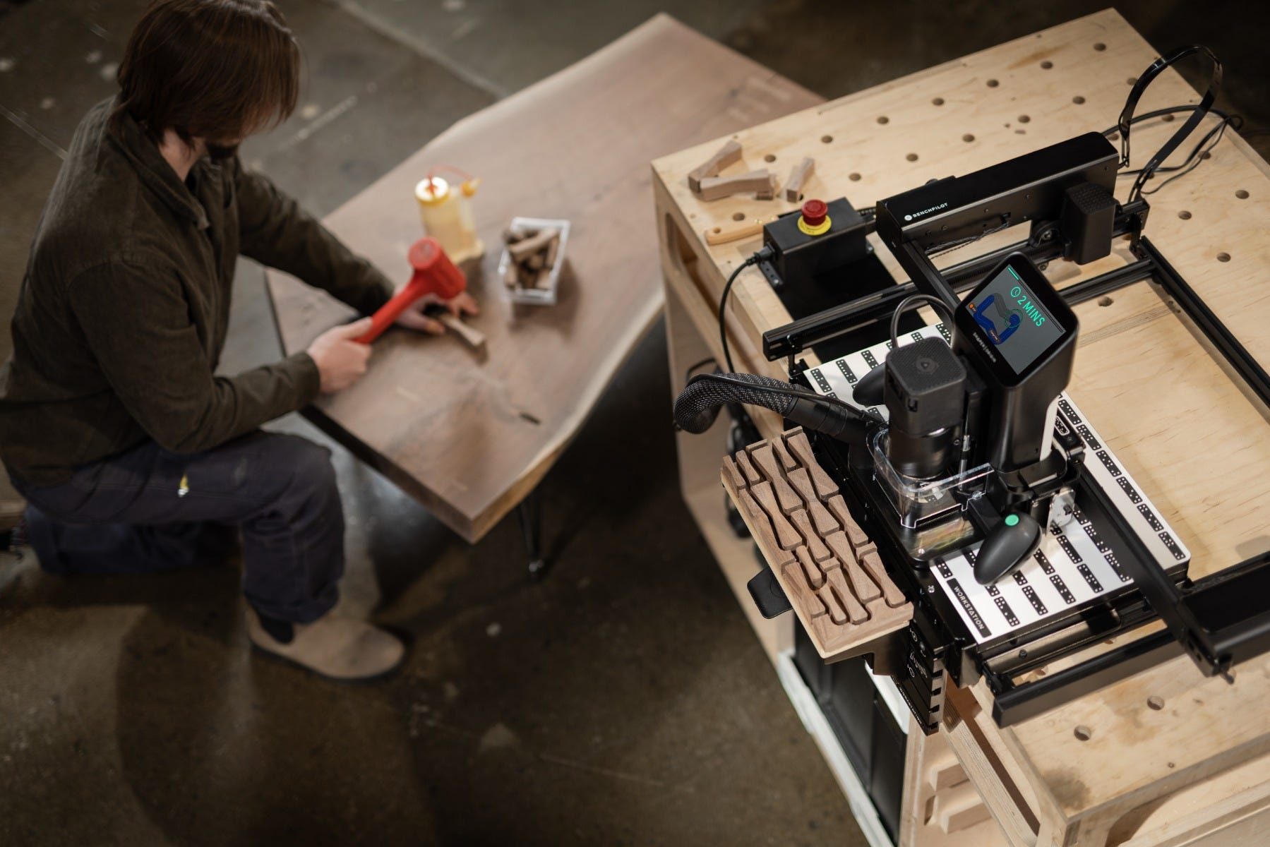Shaper SCFP1-AJ-NN BenchPilot Hands-Free CNC Bench for Origin