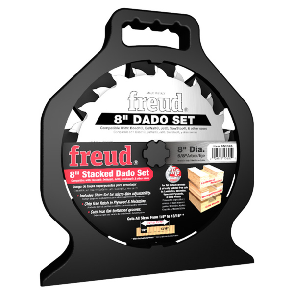 Freud SD208S 8-Inch Pro Dado Set