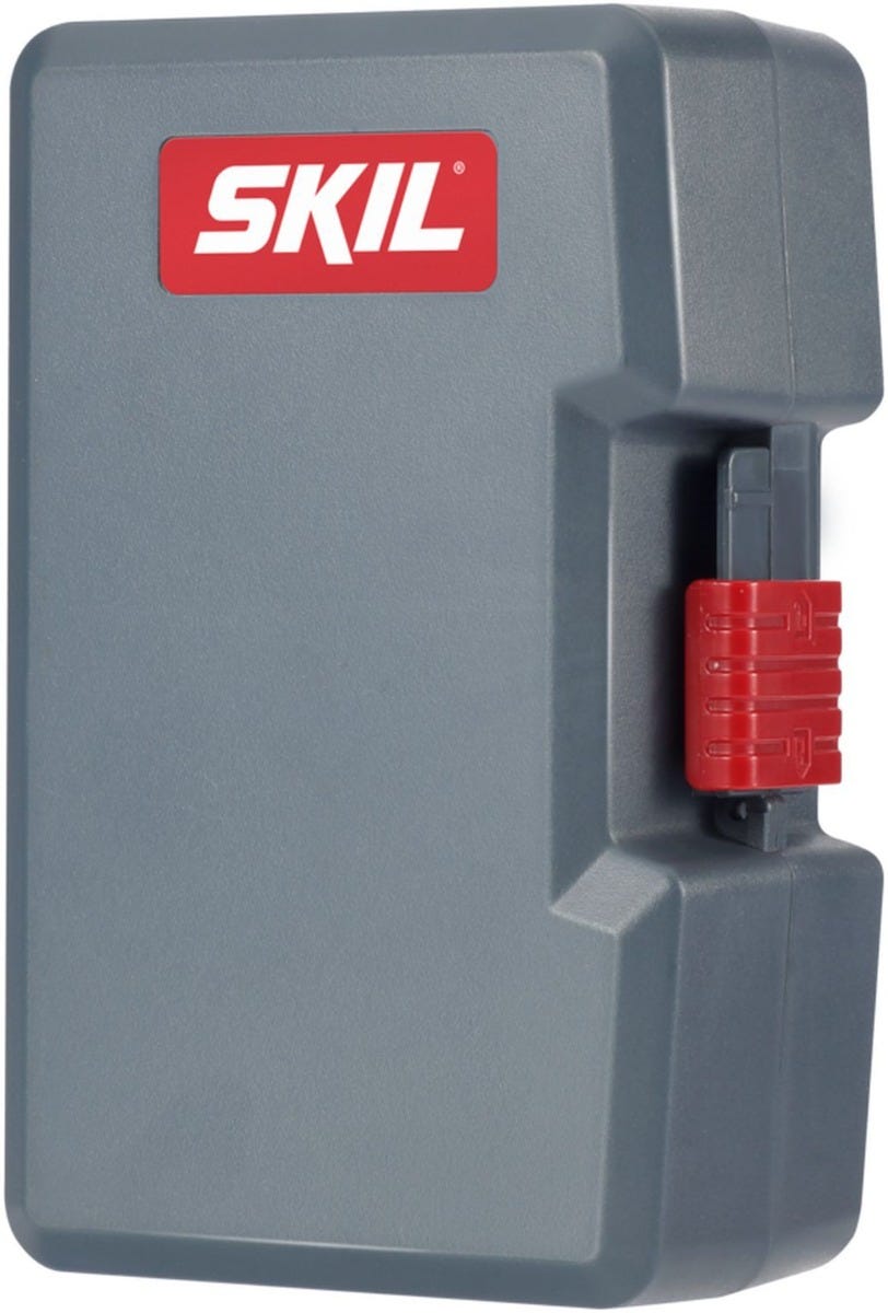 SKIL SD561204 Rechargeable 4V Screwdriver with Circuit Sensor Technology & 45 PC Bit Kit