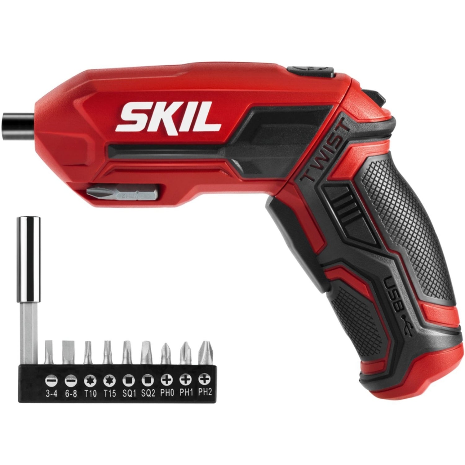 SKIL SD561802 Rechargeable 4V Pivot Grip Screwdriver