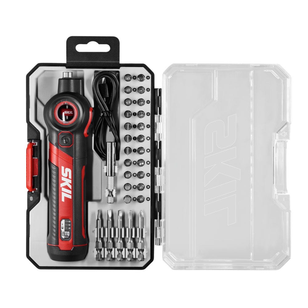 SKIL SD5619-02 Twist 2.0 USB Screwdriver Kit with 28-Piece Bit Set