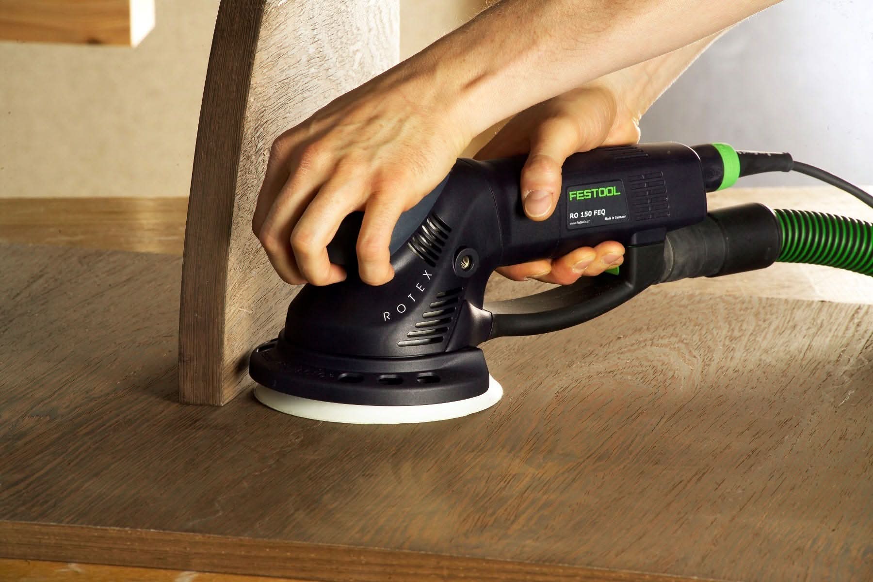 Festool RO 150 FEQ 150mm (6") Rotex Sander Set w/ Granat Abrasive Value Set Systainer