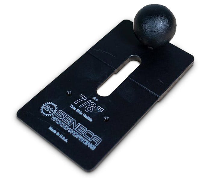 Seneca Woodworking SWDP03 Domiplate for 5/8" and 7/8"