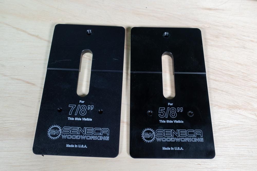 Seneca Woodworking SWDP03 Domiplate for 5/8" and 7/8"