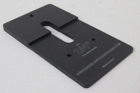 Seneca Woodworking Domiplate for 1/2" and 3/4" Nominal Ply