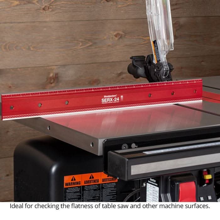 Woodpeckers SERXL-24-24 SERX Straight Edge Rule, 24 in.
