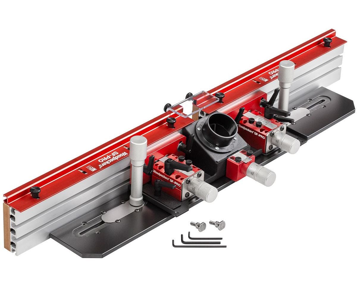 Woodpeckers SF-PRO Universal Router Table Fence – Tool Nut