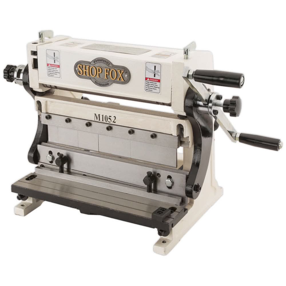 Shop Fox M1052 12-Inch 3 in 1 Sheet Metal Machine
