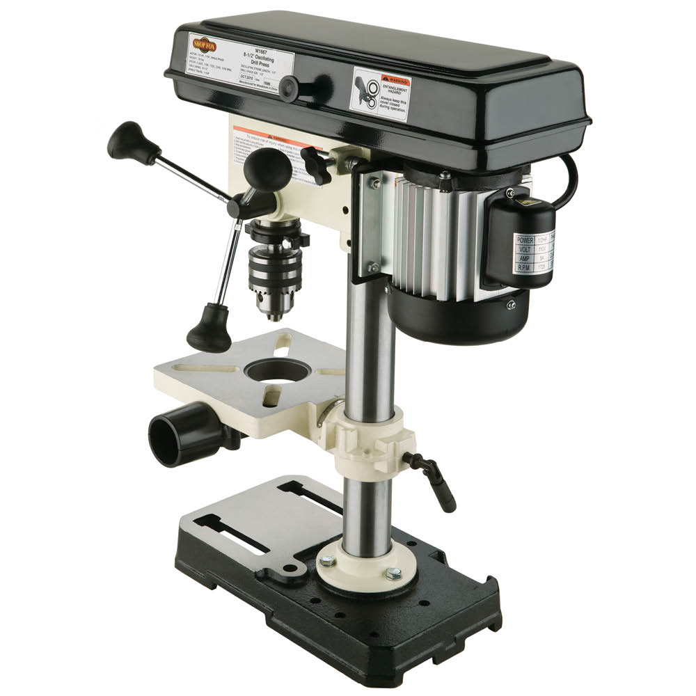 Shop Fox W1667 1/2 HP 8-Inch 5 Speed Oscillating Drill Press