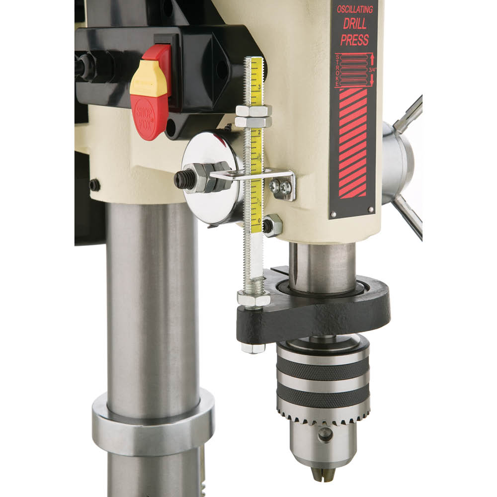 Shop Fox W1668 3/4 HP 13-Inch 12 Speed Oscillating Drill Press