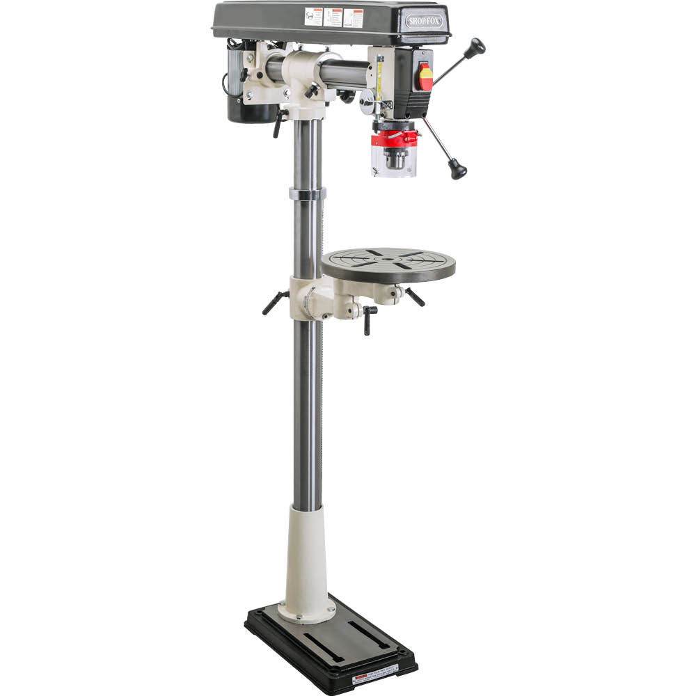 Shop Fox W1670 1/2 HP 34-Inch Floor Radial Drill Press