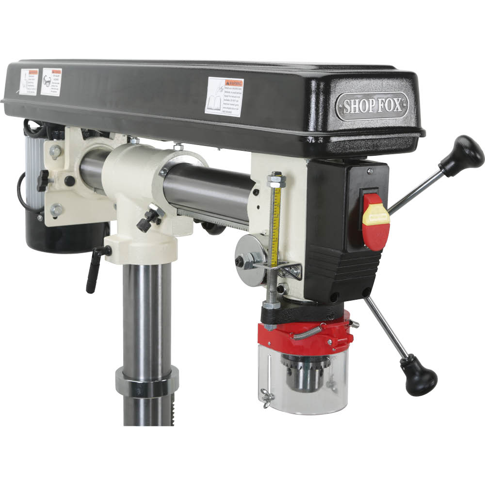 Shop Fox W1670 1/2 HP 34-Inch Floor Radial Drill Press