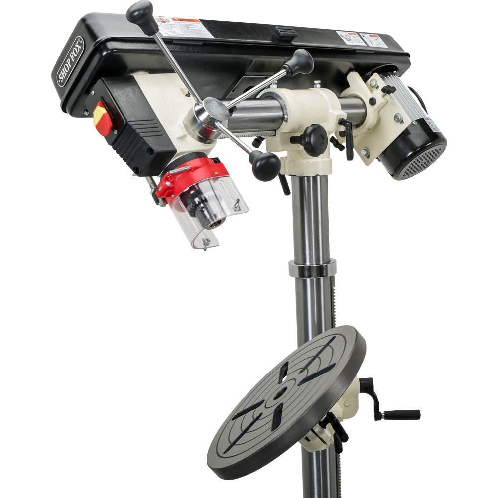 Shop Fox W1670 1/2 HP 34-Inch Floor Radial Drill Press
