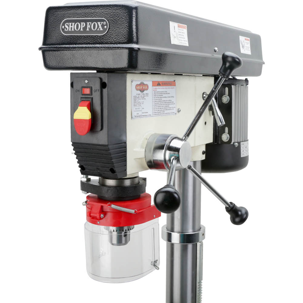 Shop Fox W1680 1 HP 17-Inch Floor Model Drill Press – Tool Nut