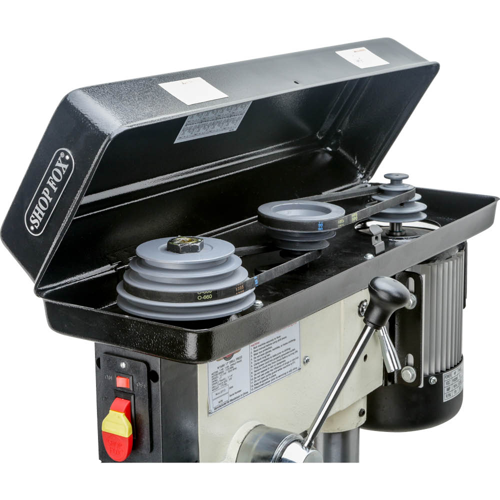 メメルルページ Shop Fox W1680 1 HP 17-Inch Floor Model Drill Press – Tool Nut