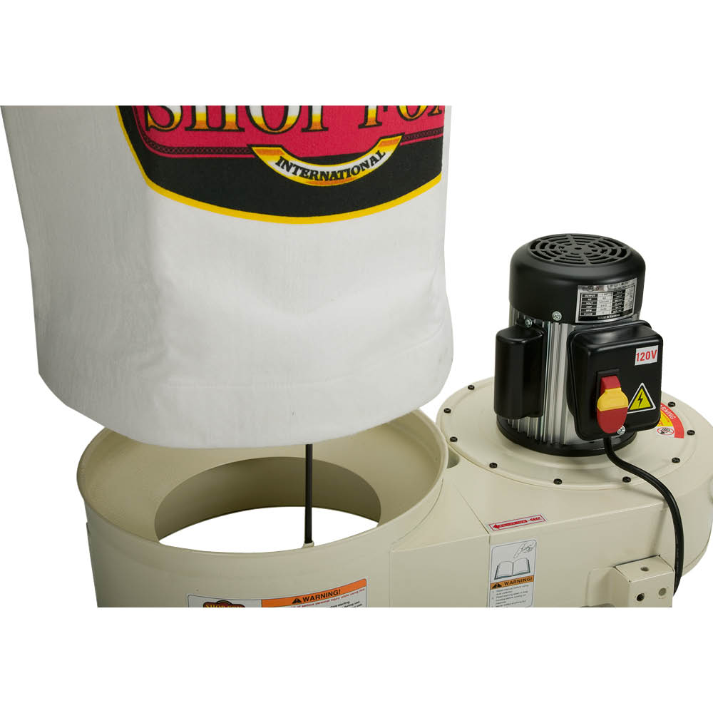 Shop Fox W1727 1 HP Dust Collector