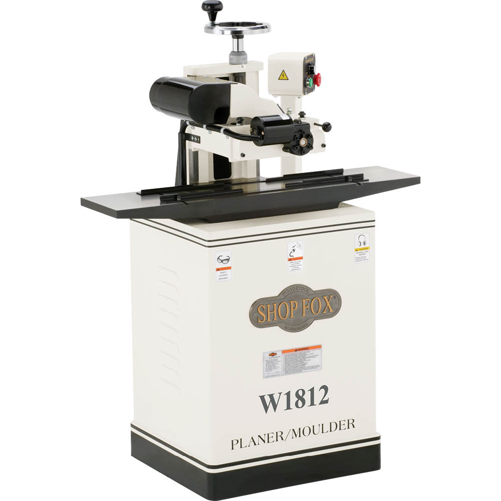 Shop Fox W1812 7-Inch Planer / Moulder with Stand