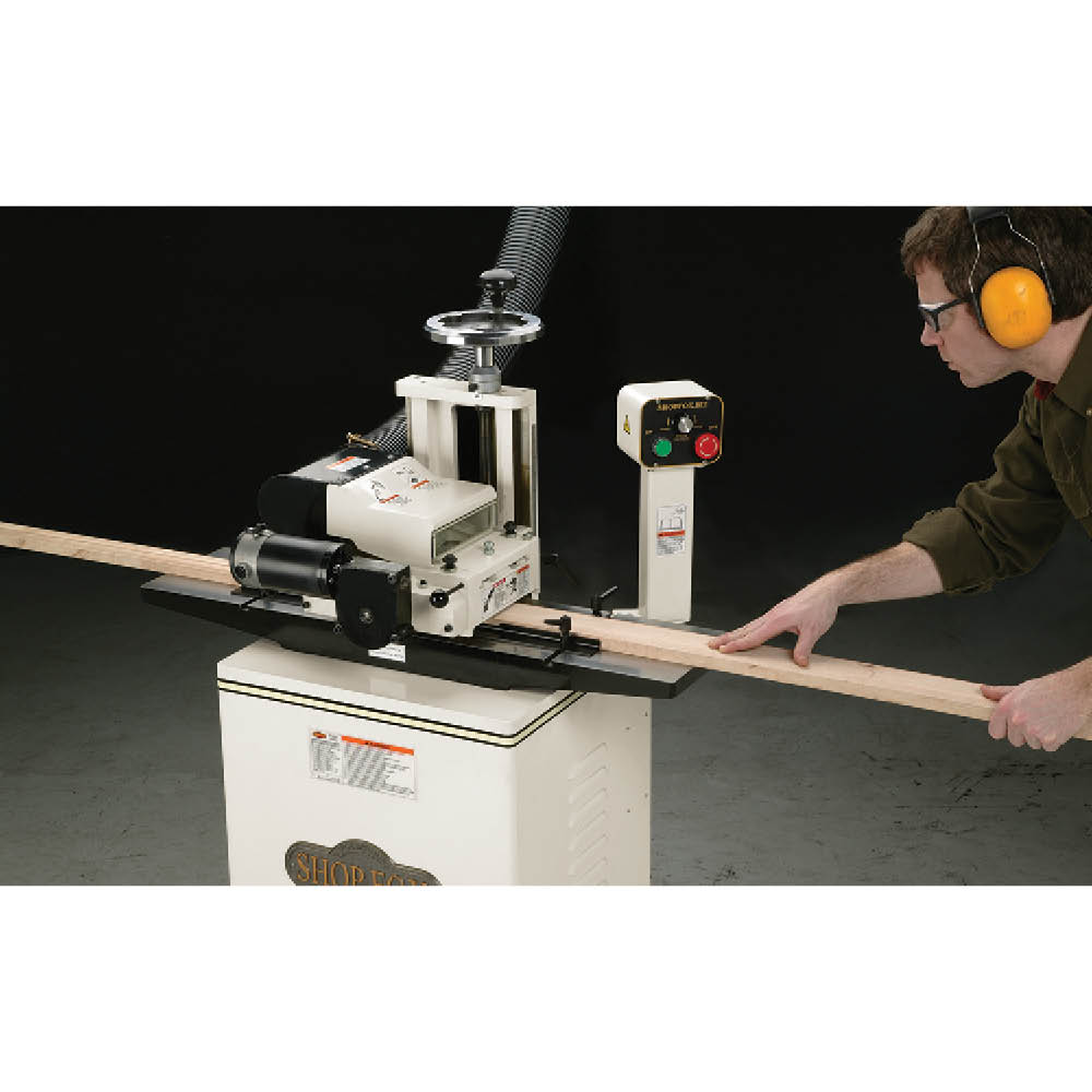 Shop Fox W1812 7-Inch Planer / Moulder with Stand