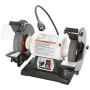 Shop Fox W1840 8-Inch Variable Speed Grinder with Work Light