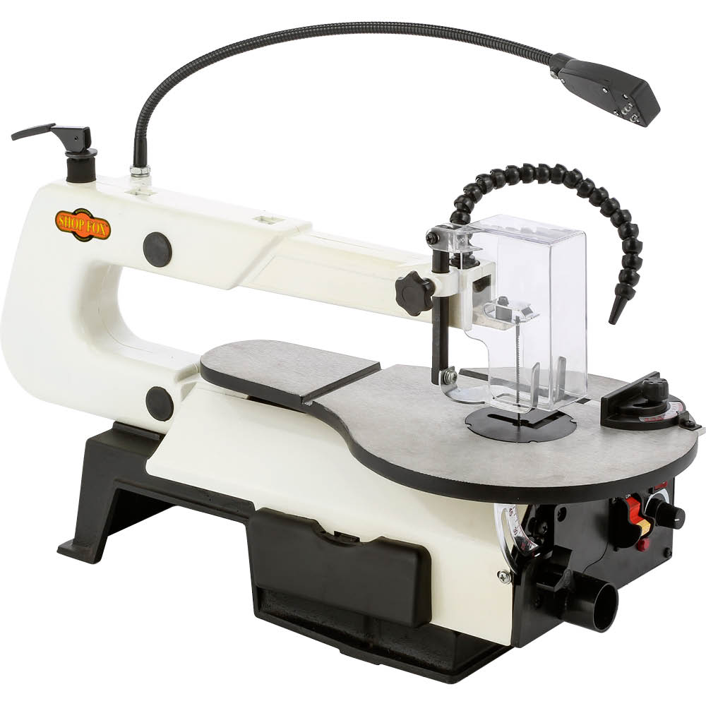 Shop Fox W1872 16-Inch VS Scroll Saw with Foot Switch