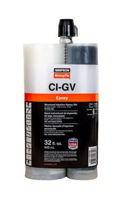 Simpson Strong-Tie Structural Injection Epoxy Gel, 32-oz. (CIGV32)