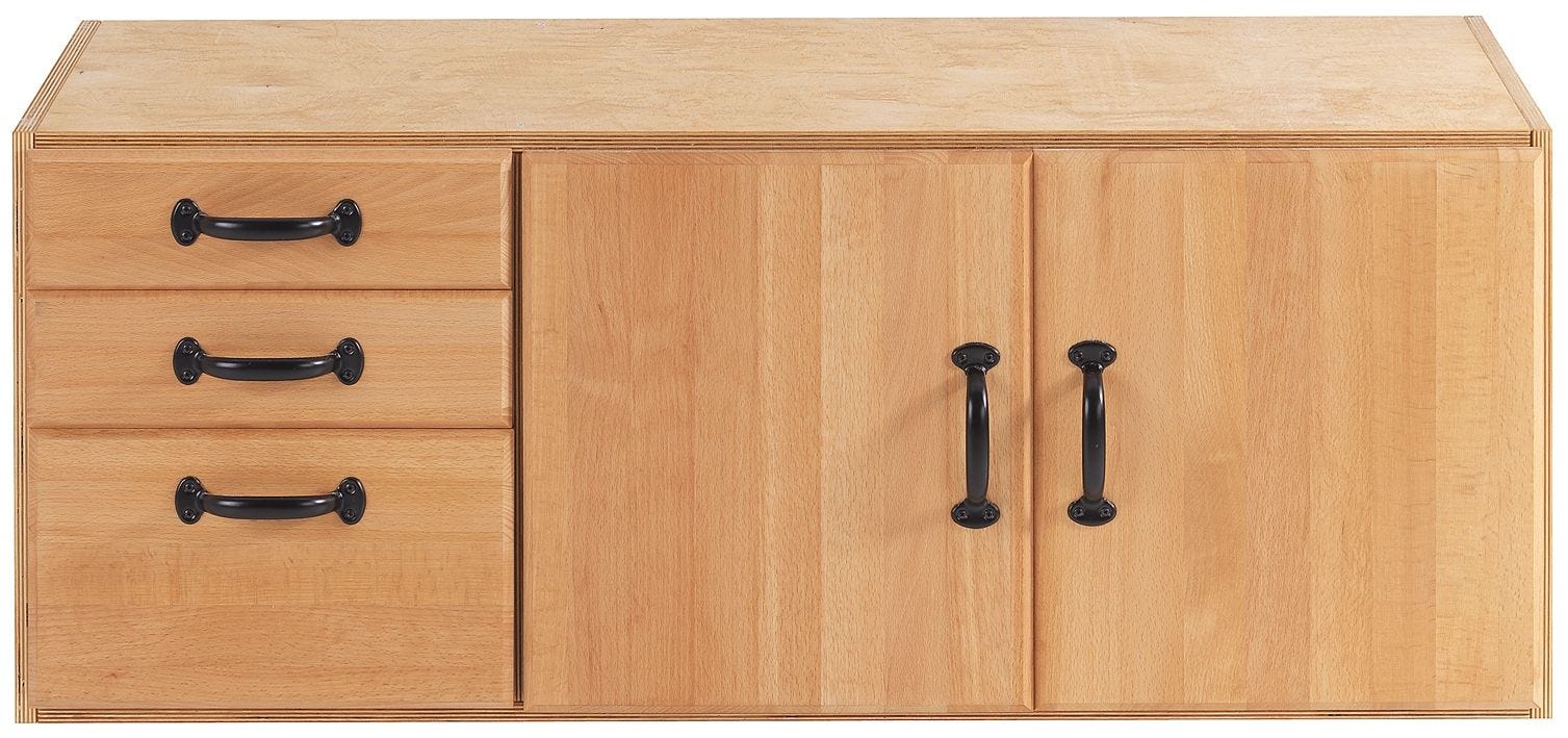 Sjobergs SJO-99937K Scandi Plus 1825 Workbench + SM03 Cabinet and Scandi Plus Accessory Kit