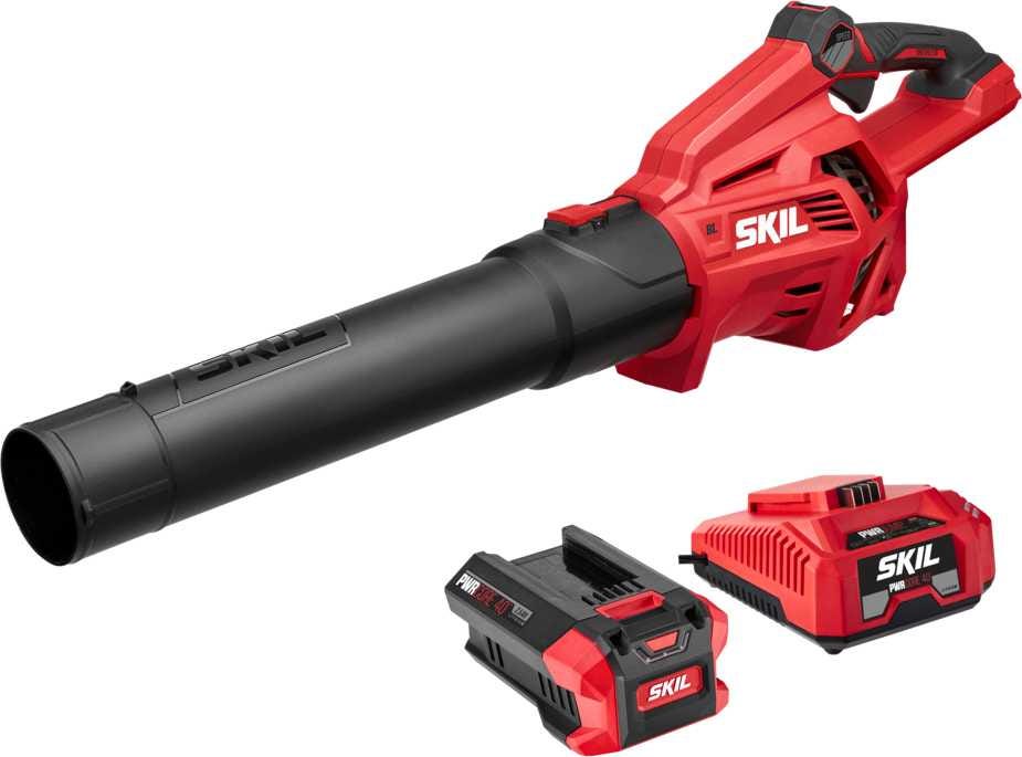 SKIL BL4713-10 PWRCore 40 Brushless 40V 500 CFM Leaf Blower Kit