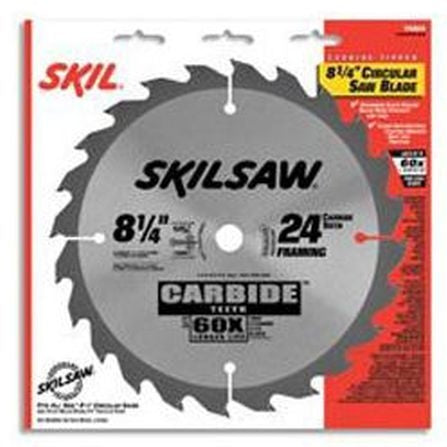 SKIL 7824B10 8-1/4 In. 24T Carbide Circular Saw Blade