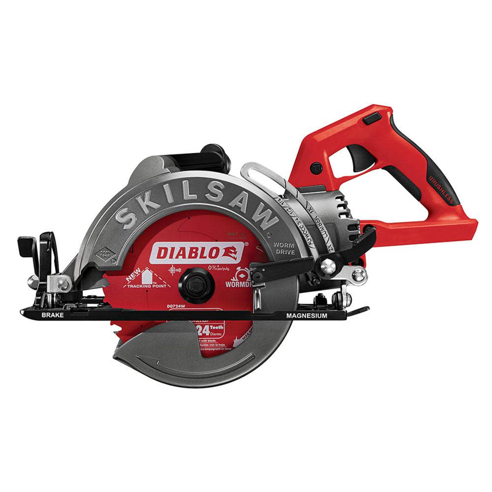 SKIL SPTH77M-02 TRUEHVL 7-1/4-in. Cordless Worm Drive Circular Saw, Tool Only
