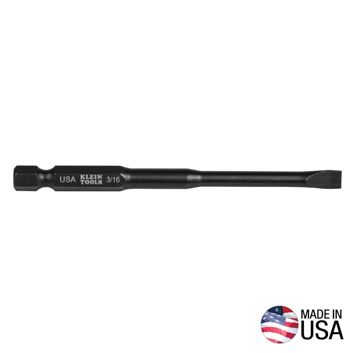 Klein Tools 3/16-in. Slotted Drivers, 3-1/2-in., 5-Pack (SL316355)