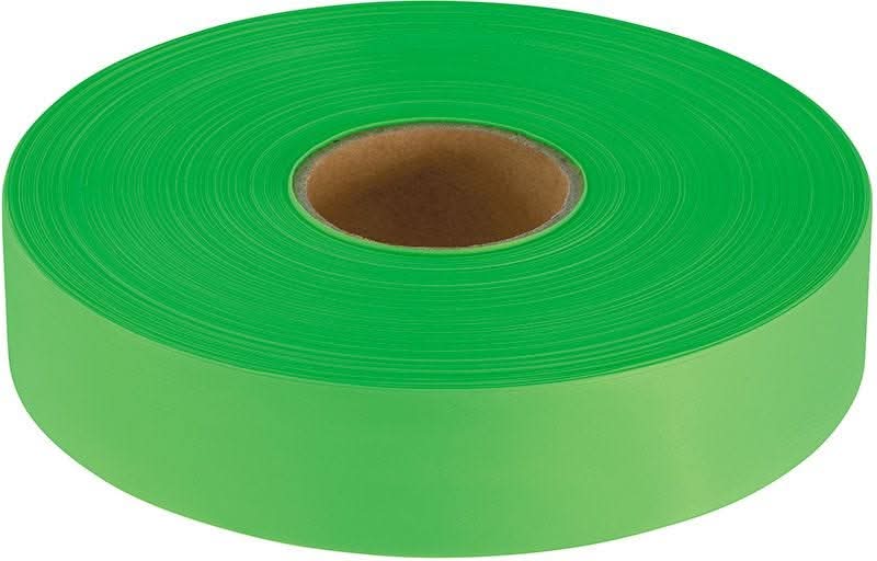 Empire 77-061 600-ft. x 1-in. Lime Green Flagging Tape