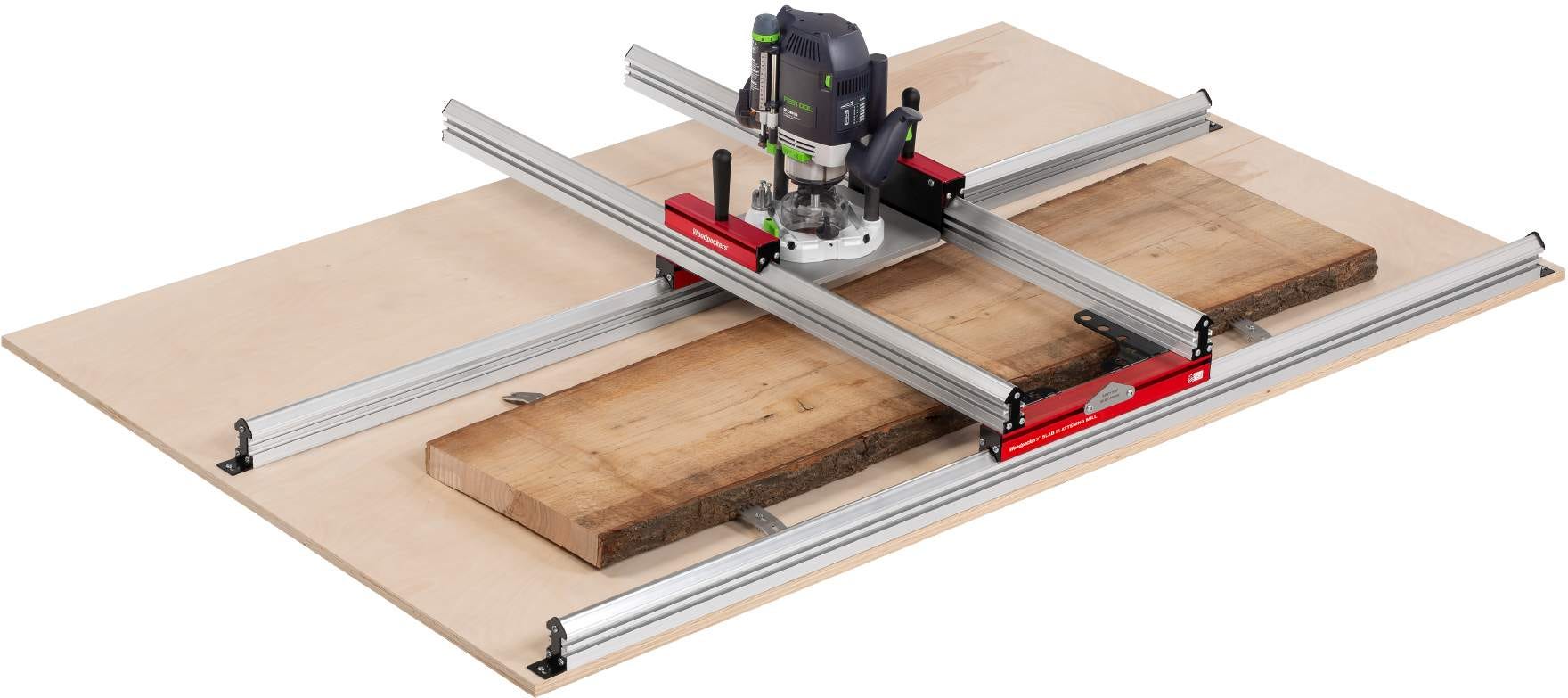 Woodpeckers Basic Router Slab Flattening Mill 38" x 57" Capacity