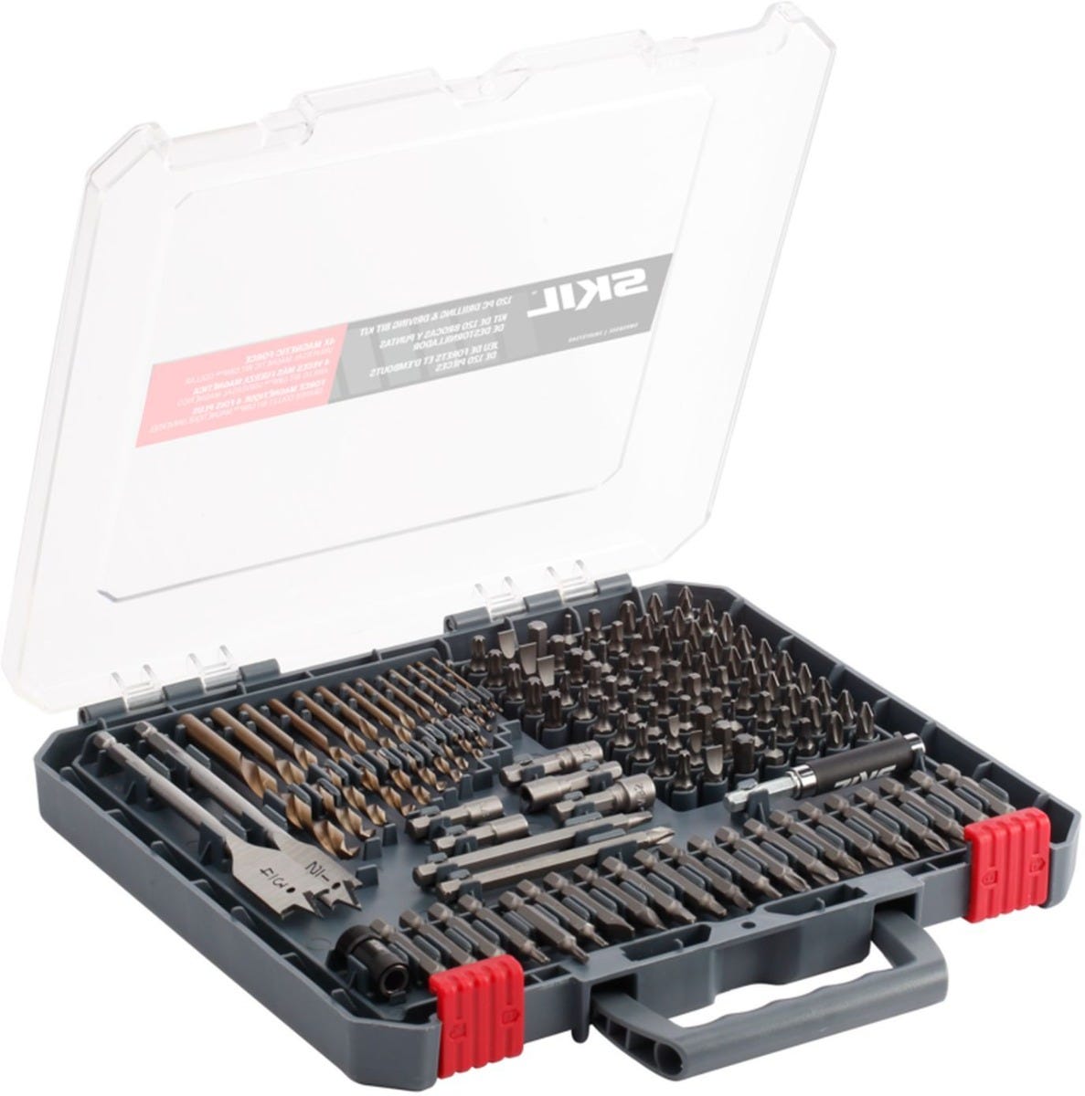 SKIL SMXS8501 120pc Drilling and Screw Driving Kit with Bit Grip
