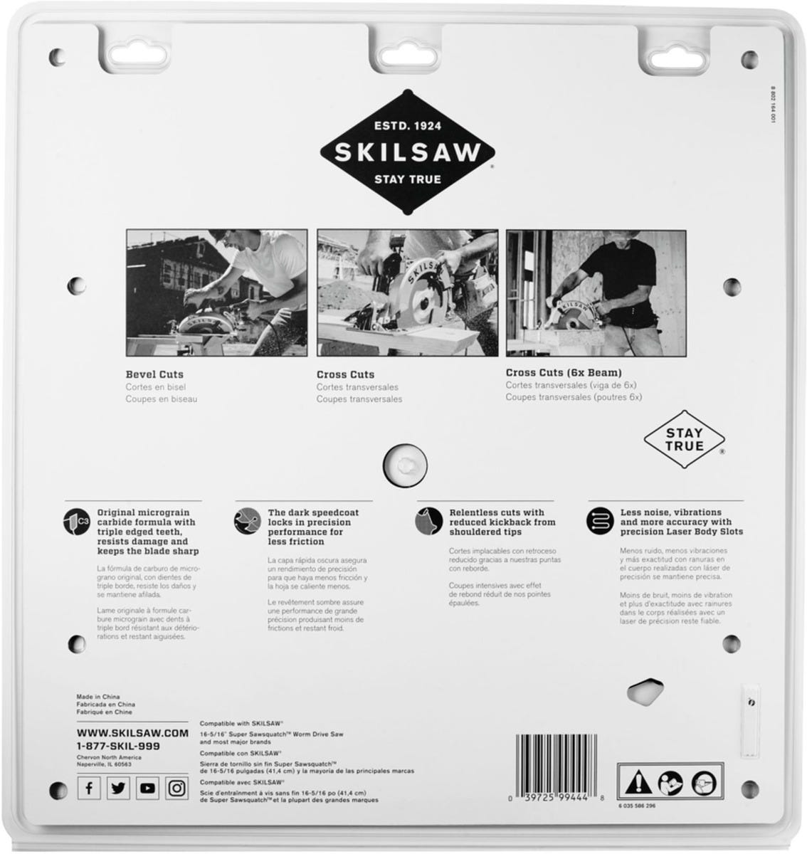 SKIL SPT1000 16-5/16" X 32-Tooth Saw Blade