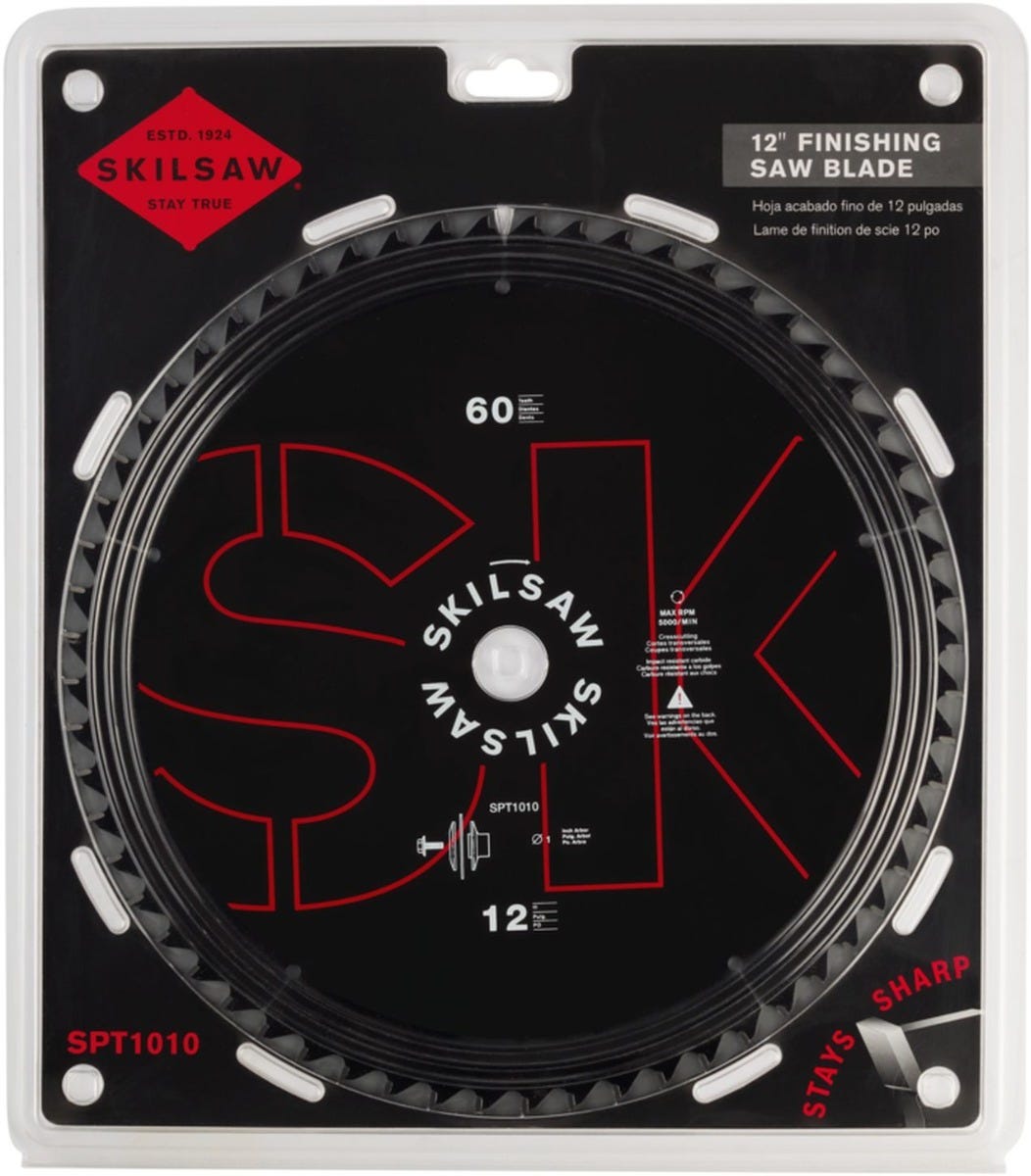 SKIL SPT1010 12 in. X 60-Tooth Miter Saw Blade