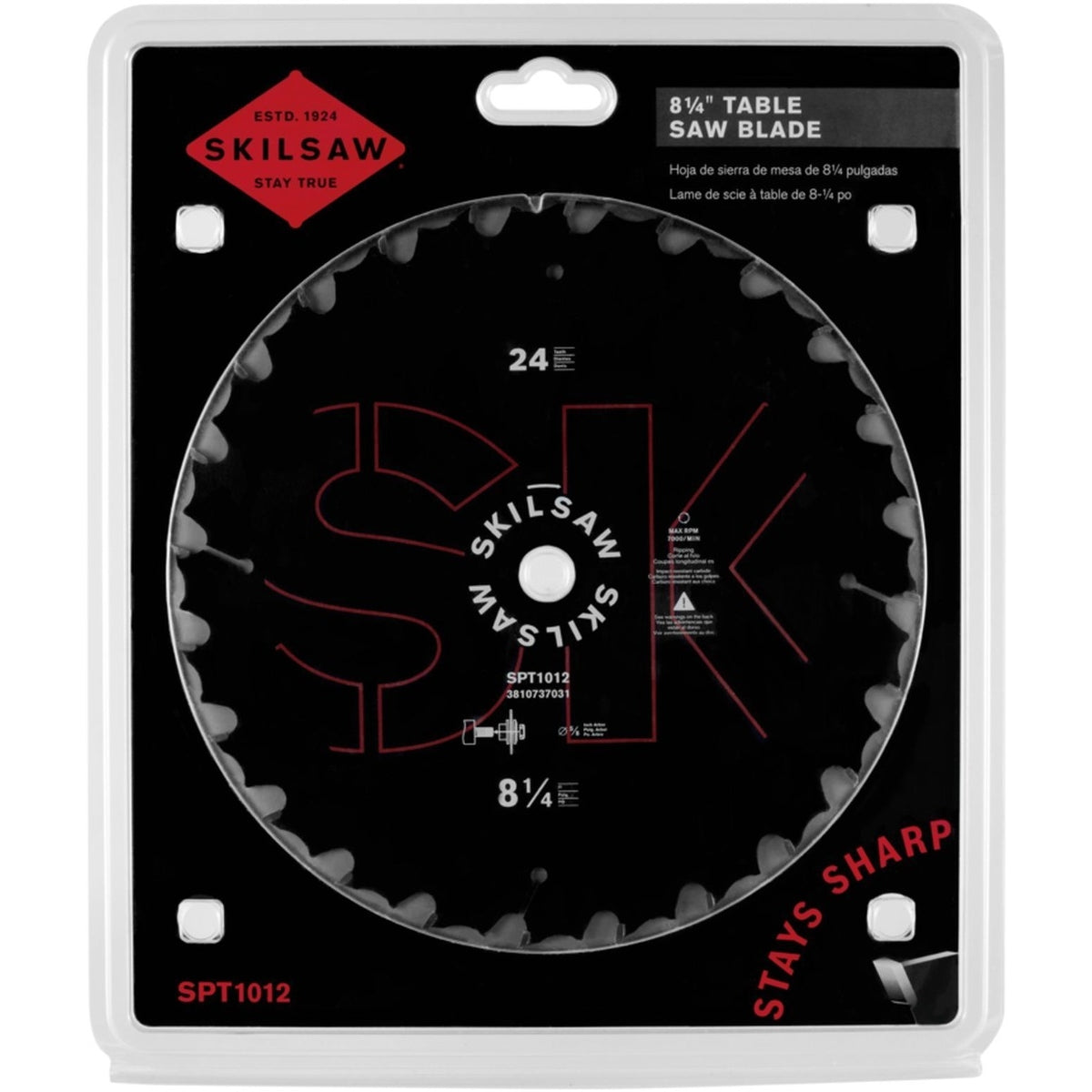 SKIL SPT1012 8-1/4" Circular Saw Blade