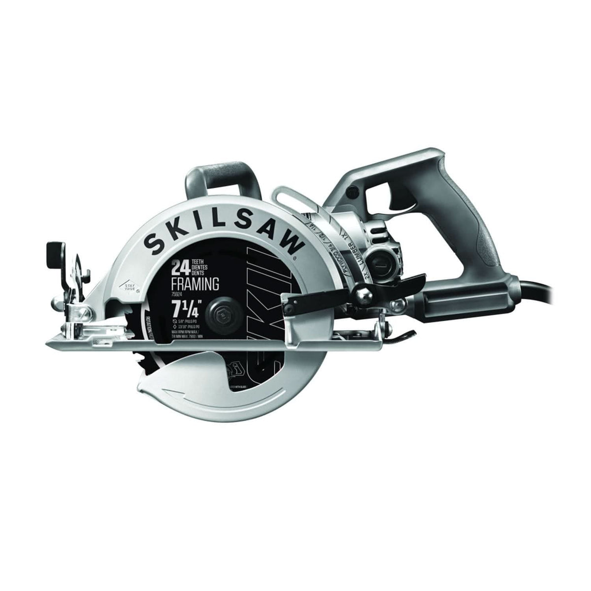 SKIL SPT77W-71 7-1/4 In. Worm Drive Skil With Twist Lock Plug