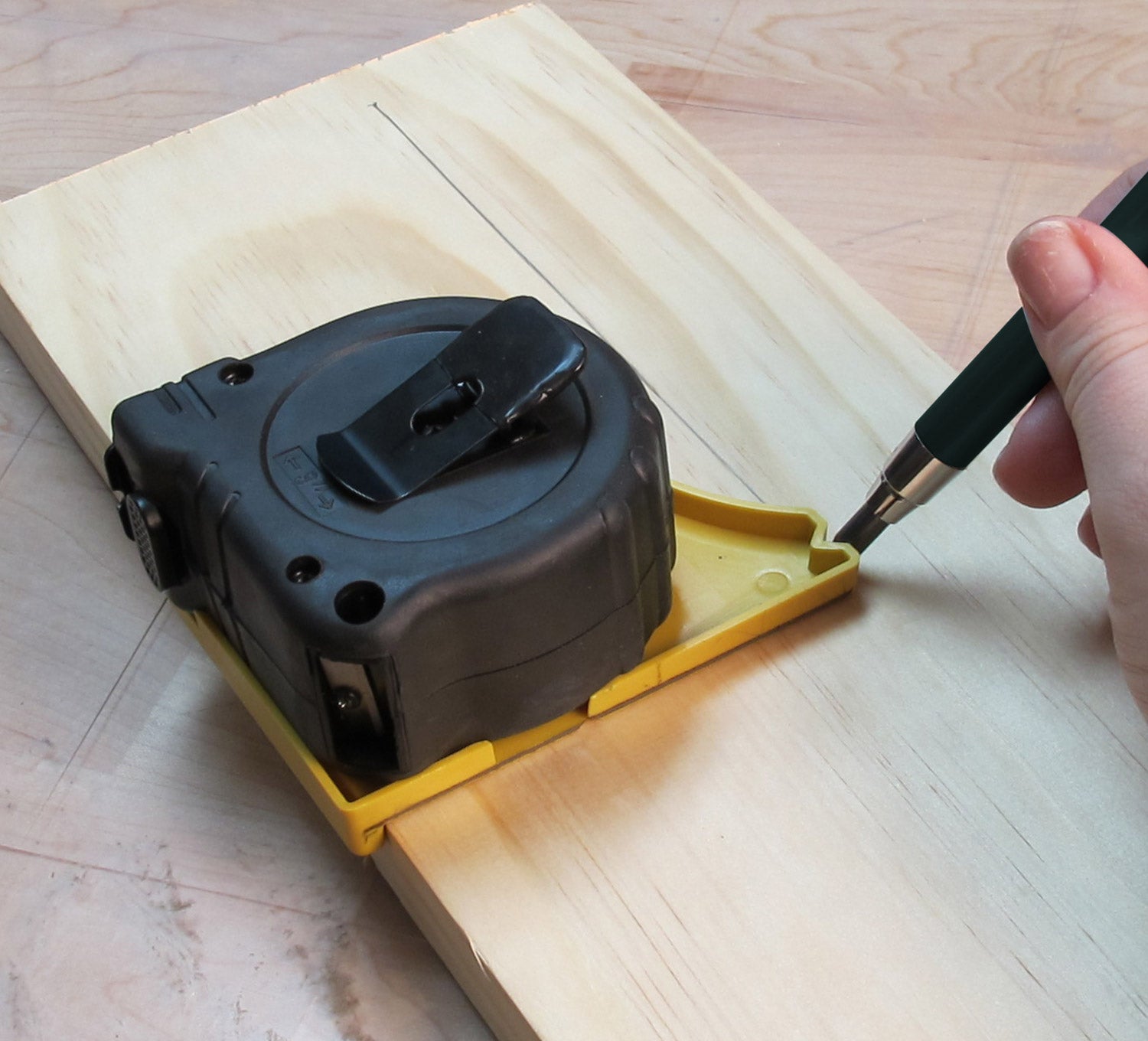 Fastcap Square N Tape Square & Straight Edge Access For Most 25' OR Smaller Tape Measure