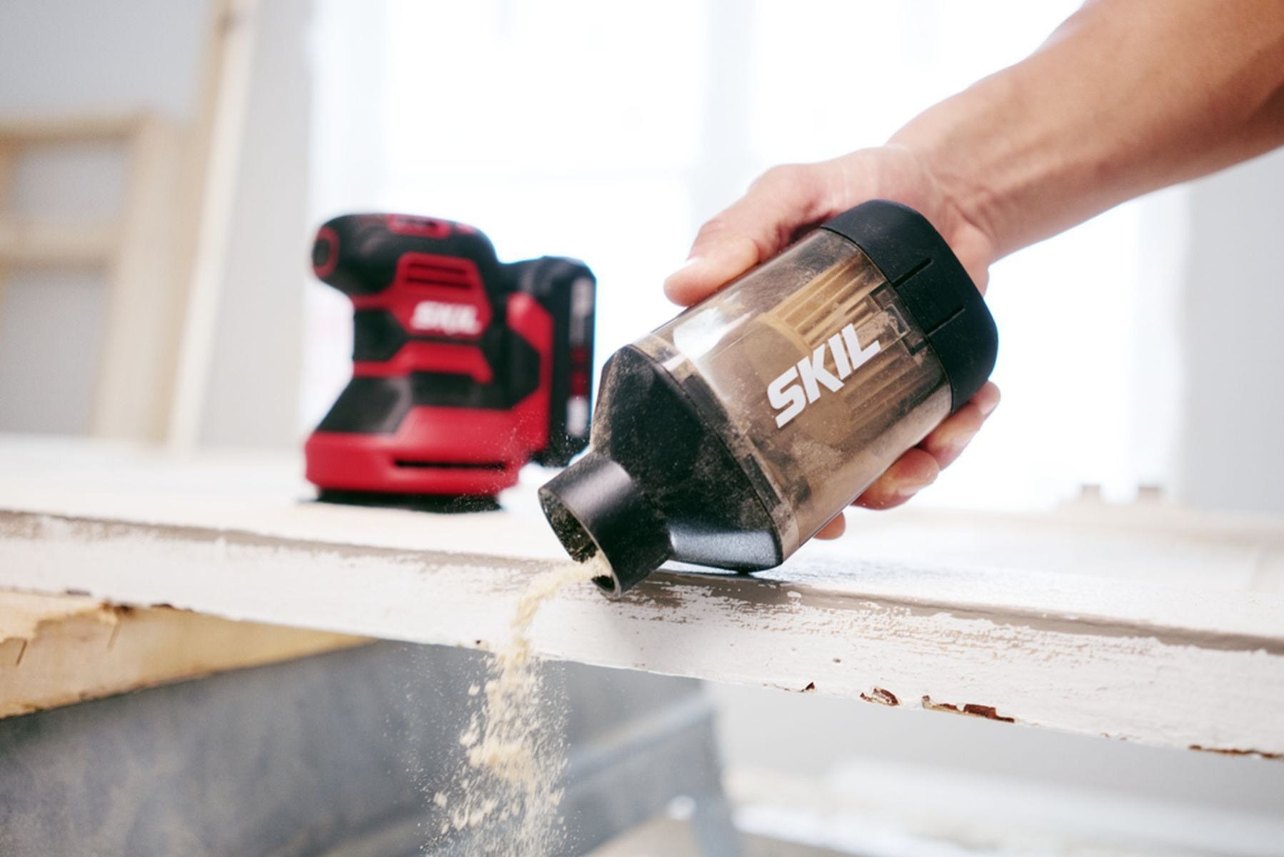 SKIL SR6604B-10 PWR CORE 20 5" Random Orbital Sander with Battery and Charger