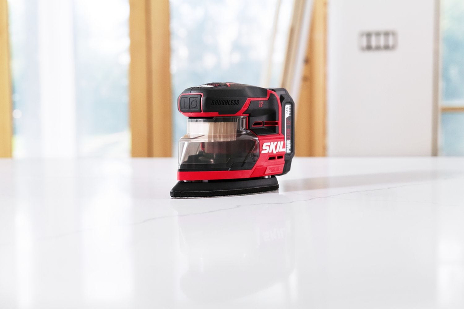 SKIL SR6608A-10 PWR CORE 12 Brushless 12V Compact Detail Sander Kit