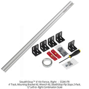 Woodpeckers SS4K-FR StealthStop 4' Kit, Fence Right