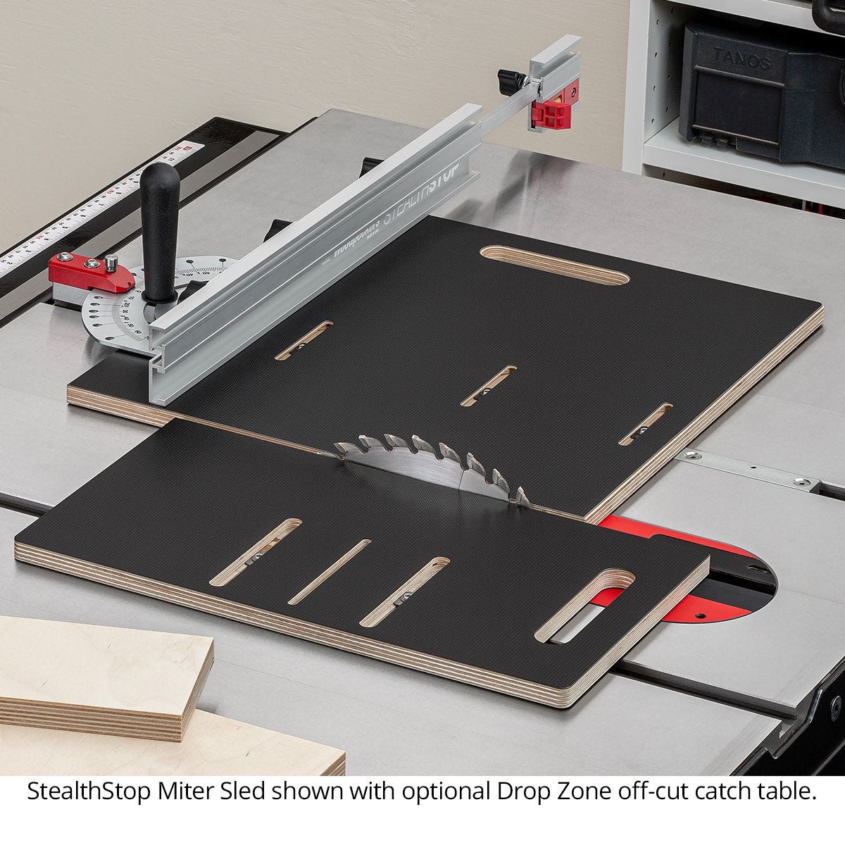 Woodpeckers SSCMS StealthStop Miter Sled