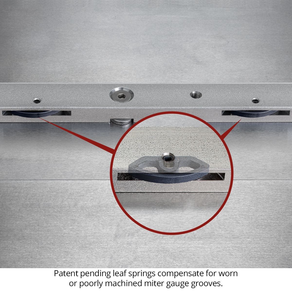 Woodpeckers SSCMS-DLX StealthStop Miter Sled + Drop Zone