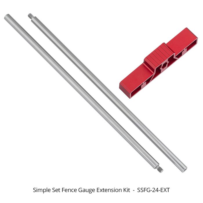 Woodpeckers SSFG-24-EXT Simple Set Fence Gauge Extension Kit