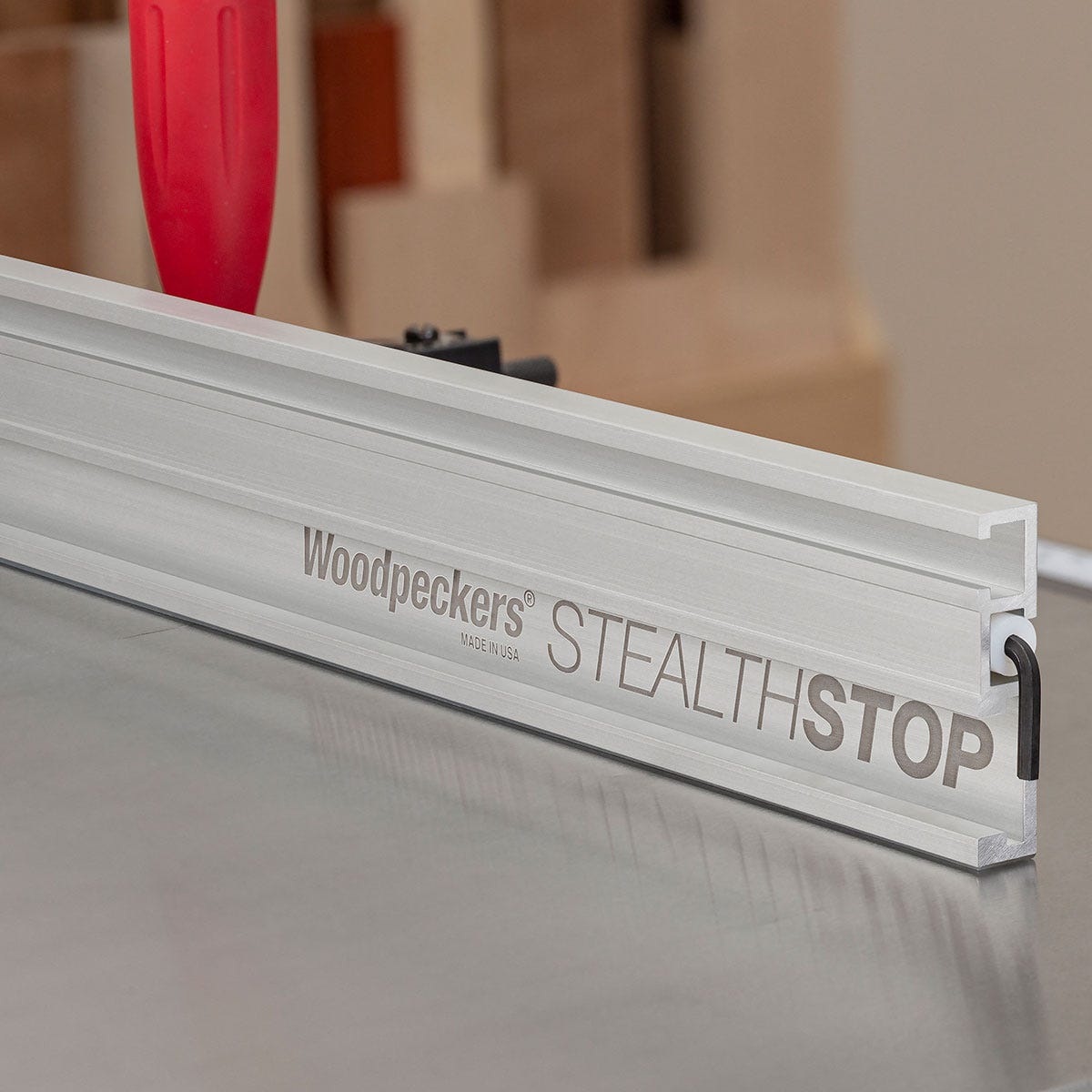 Woodpeckers SSMGF29 StealthStop Miter Gauge 29 in. Fence Kit