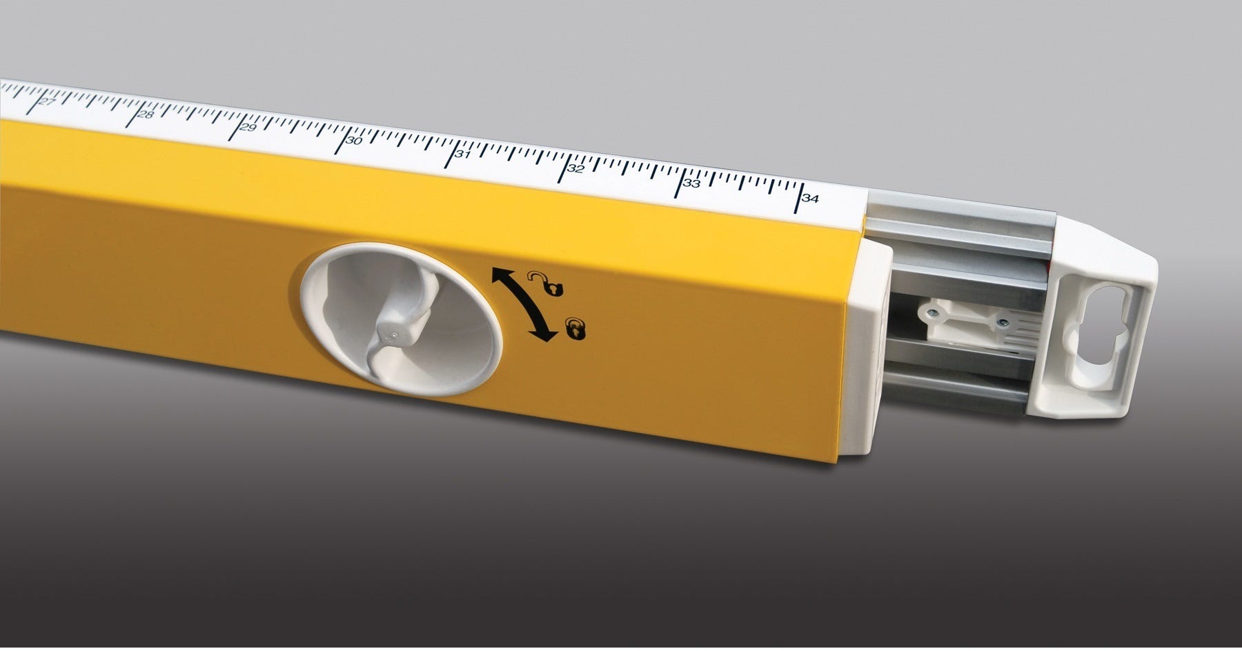 Stabila 29441 25-inch - 41-inch Type 80 T Extendable Spirit Level