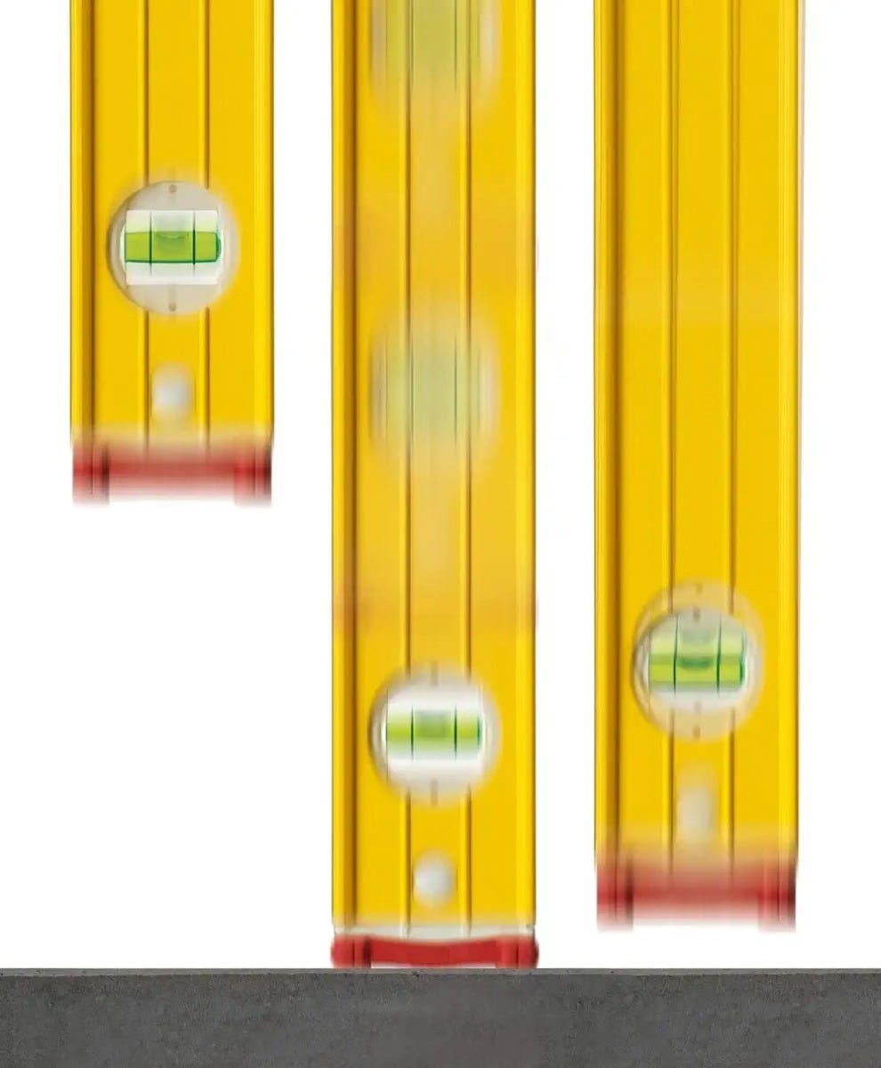 Stabila 37532 Type 196 2-Piece Jamber Spirit Level Set