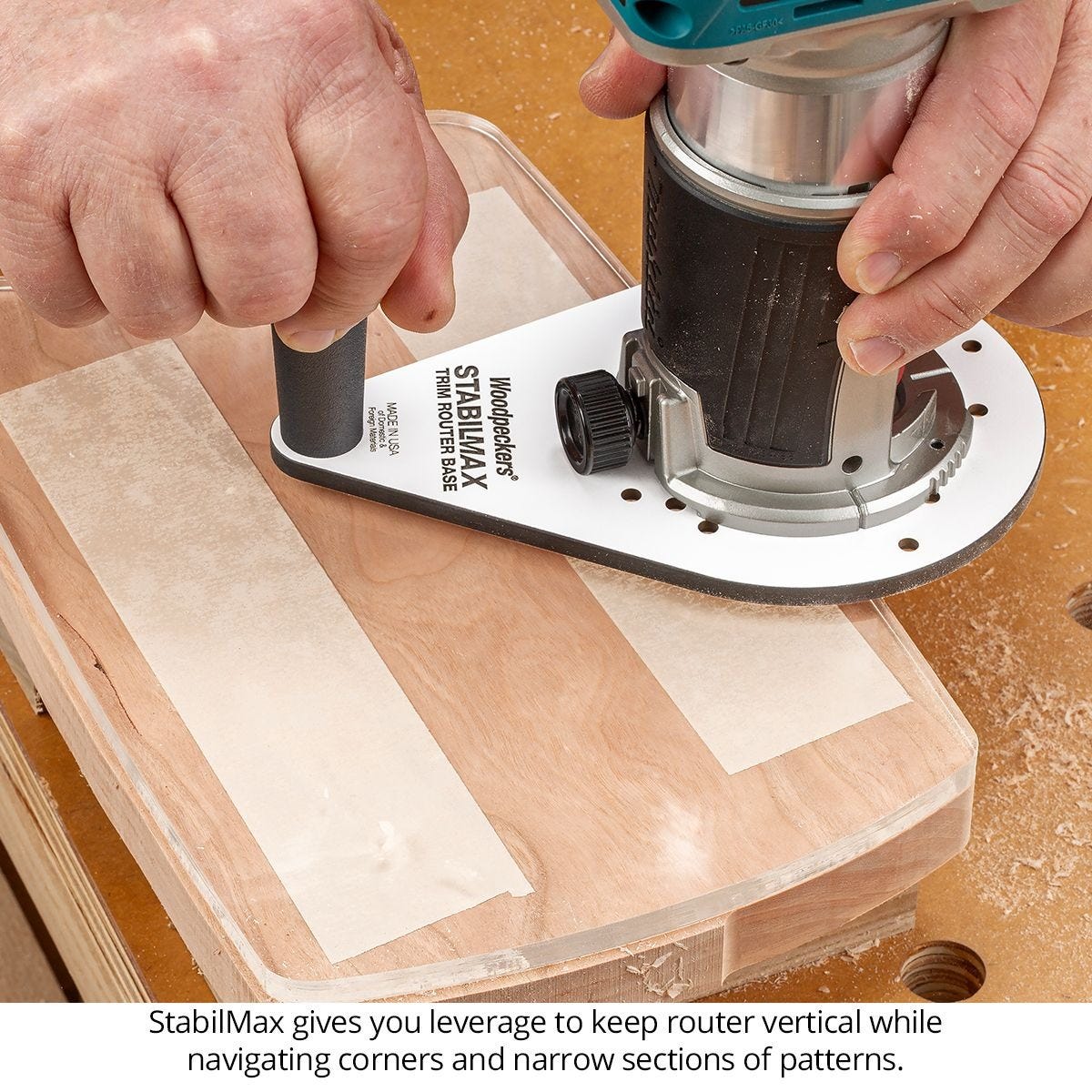 Woodpeckers SMTROB-M-23 StabilMax Trim Router Base