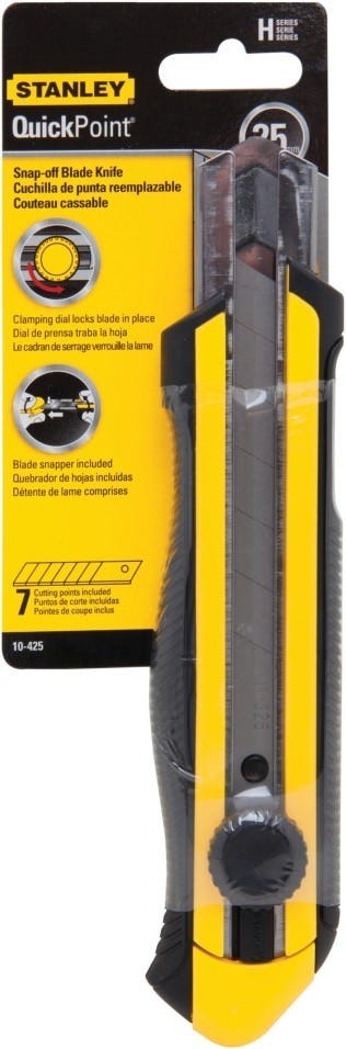 Stanley 10-425 25Mm DynagripSnap-Off Knife
