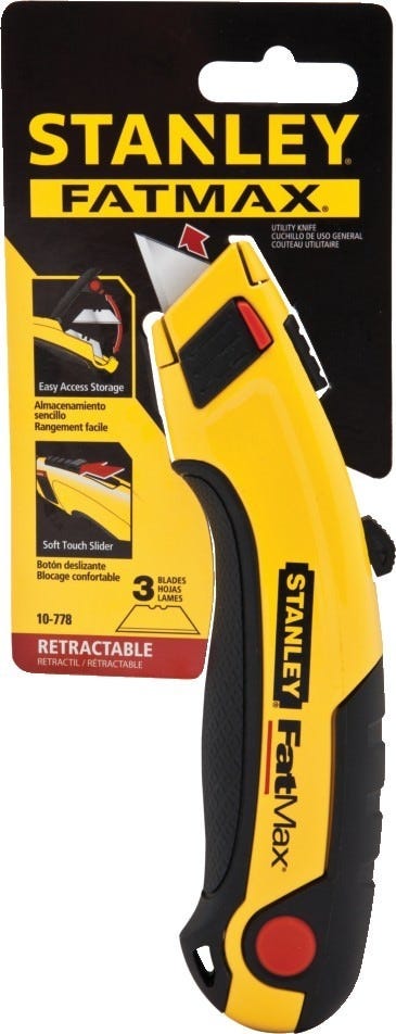 Stanley 10-778 Fatmax Retractable Utility Knife